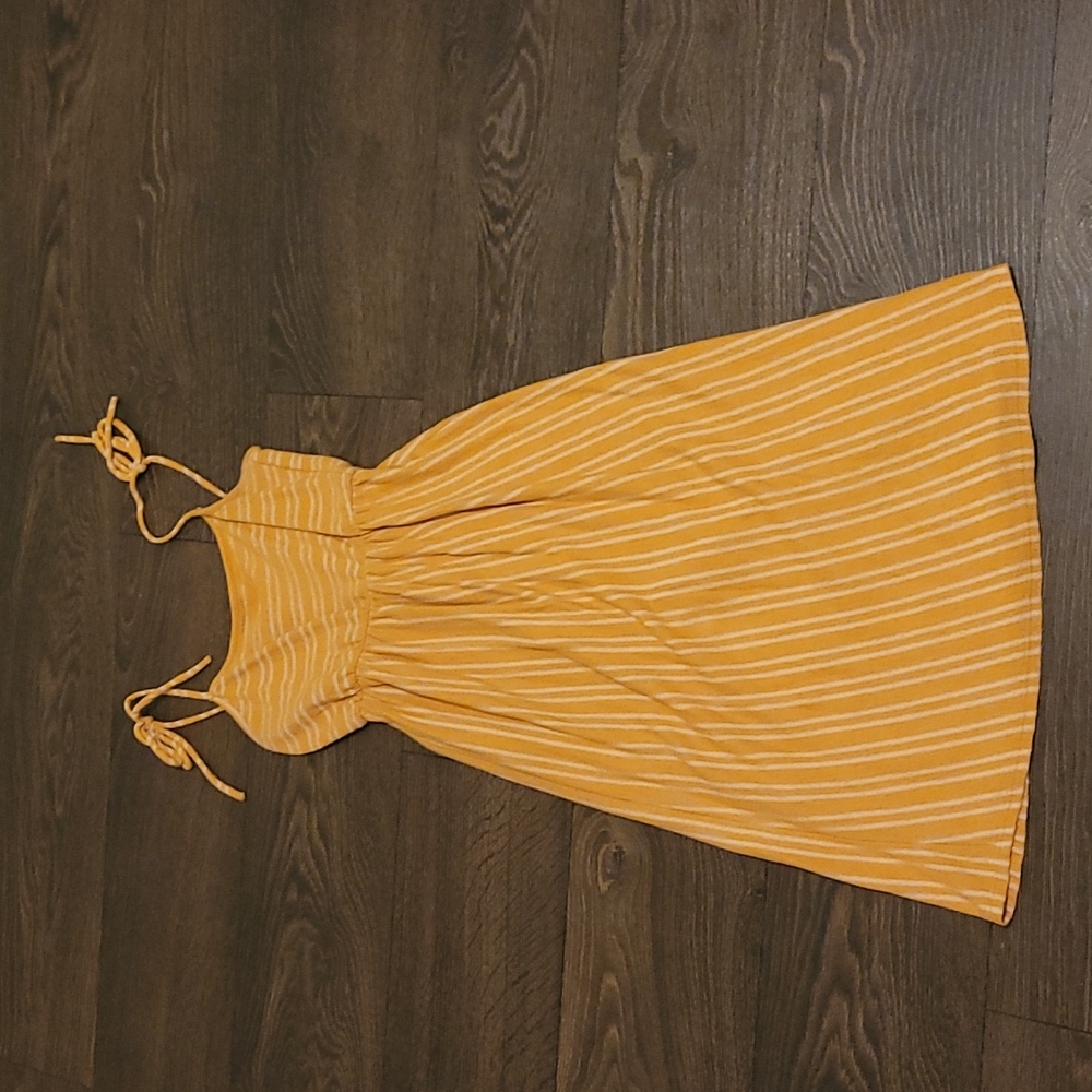 🎀Yellow Midi Summer Dress